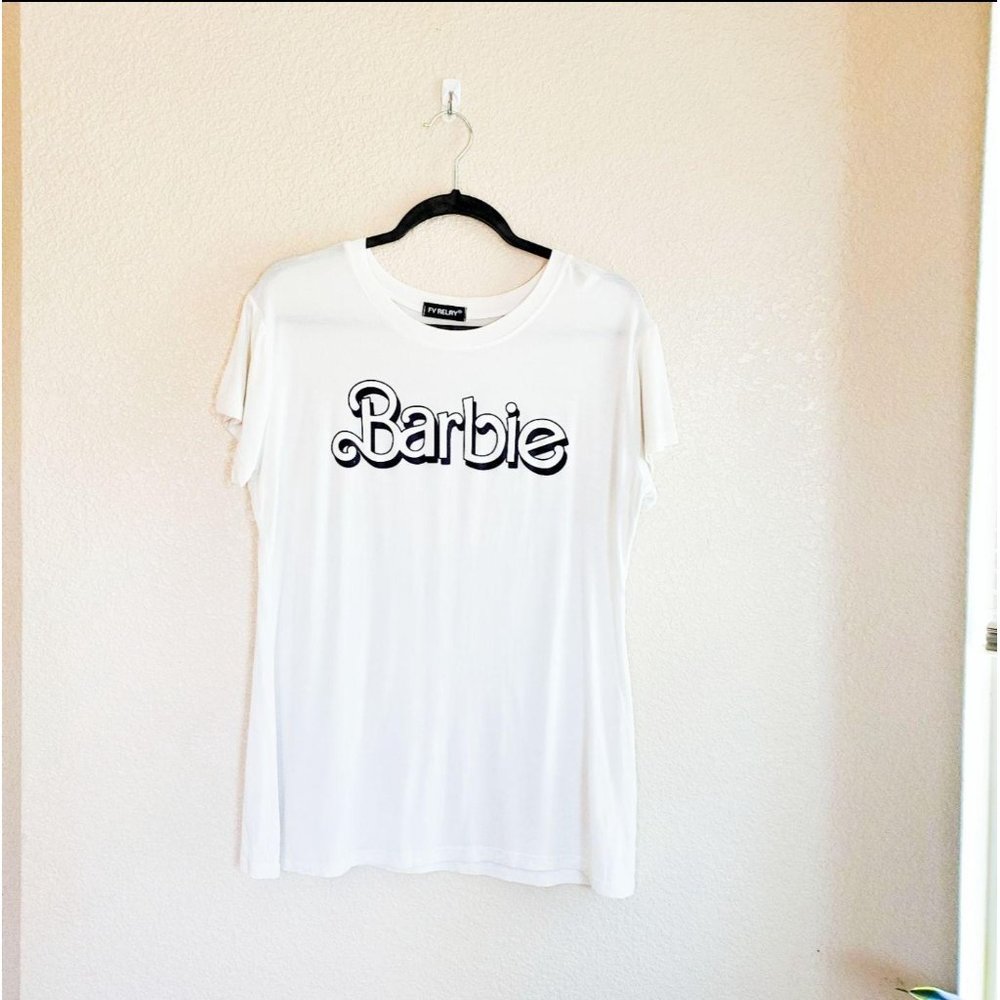 BARBIE GRAPHIC PRINT  TOP SHORT SLEEVE	XL - Picture 9 of 9